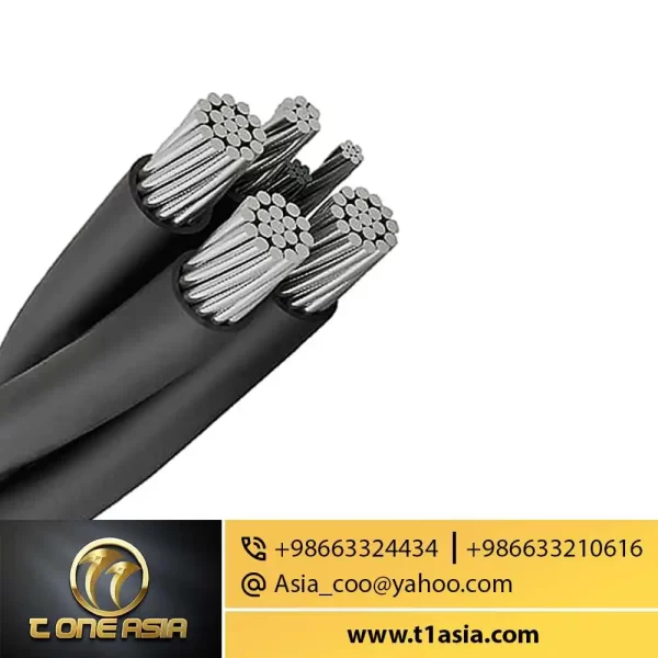 سیم هوایی روکشدار